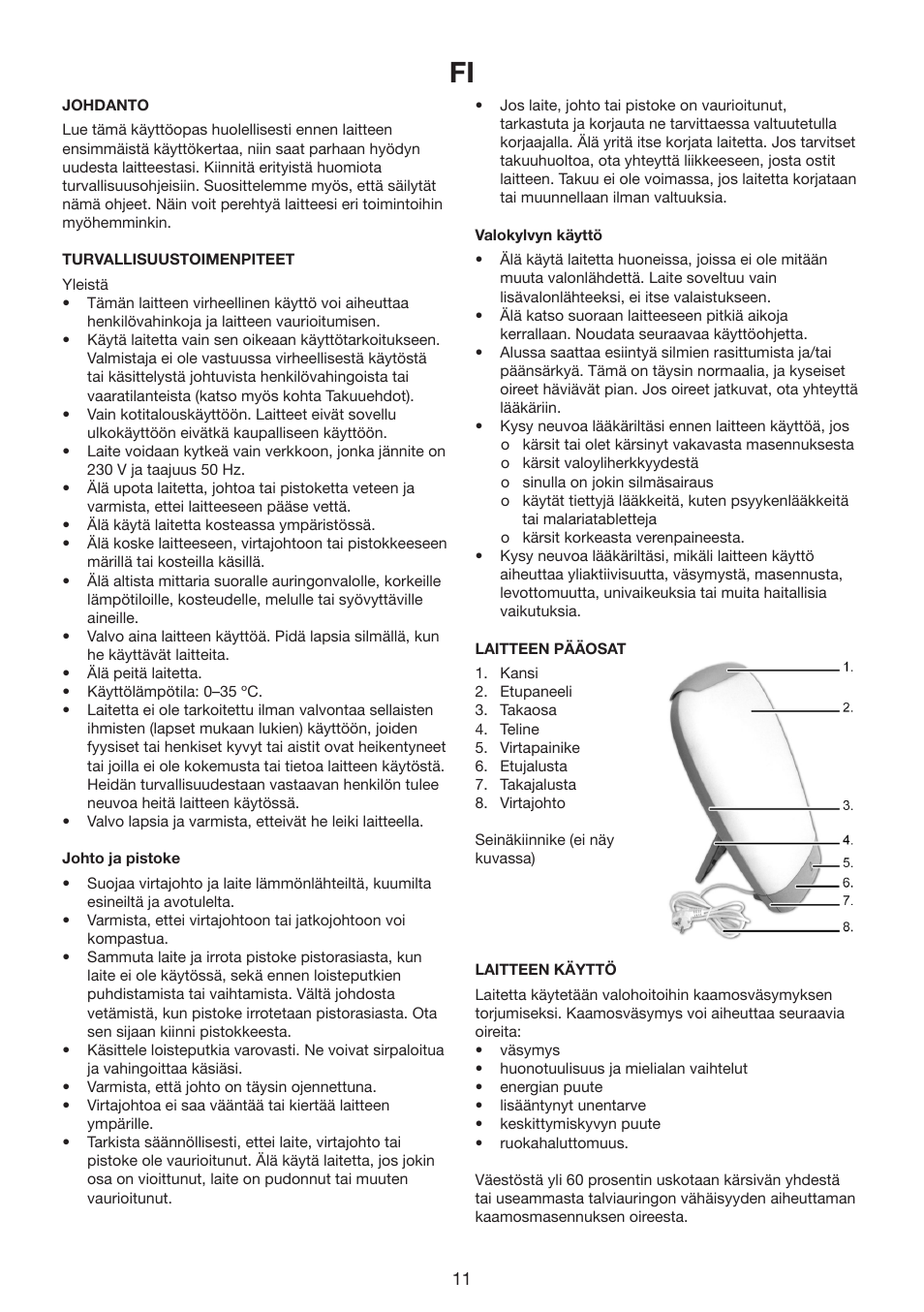 Melissa 637-005 User Manual | Page 11 / 25