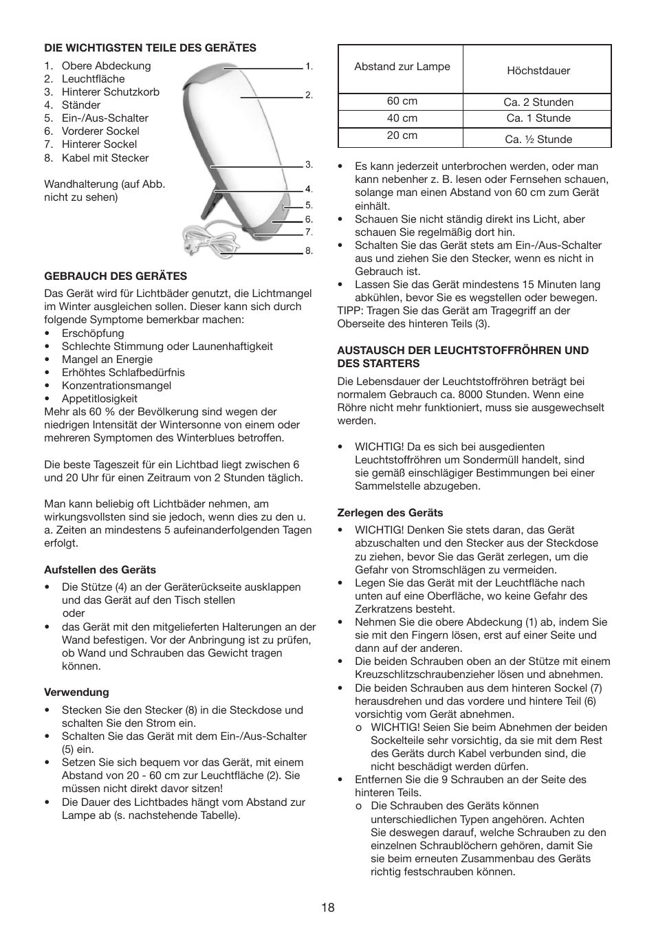 Melissa 637-005 User Manual | Page 18 / 25