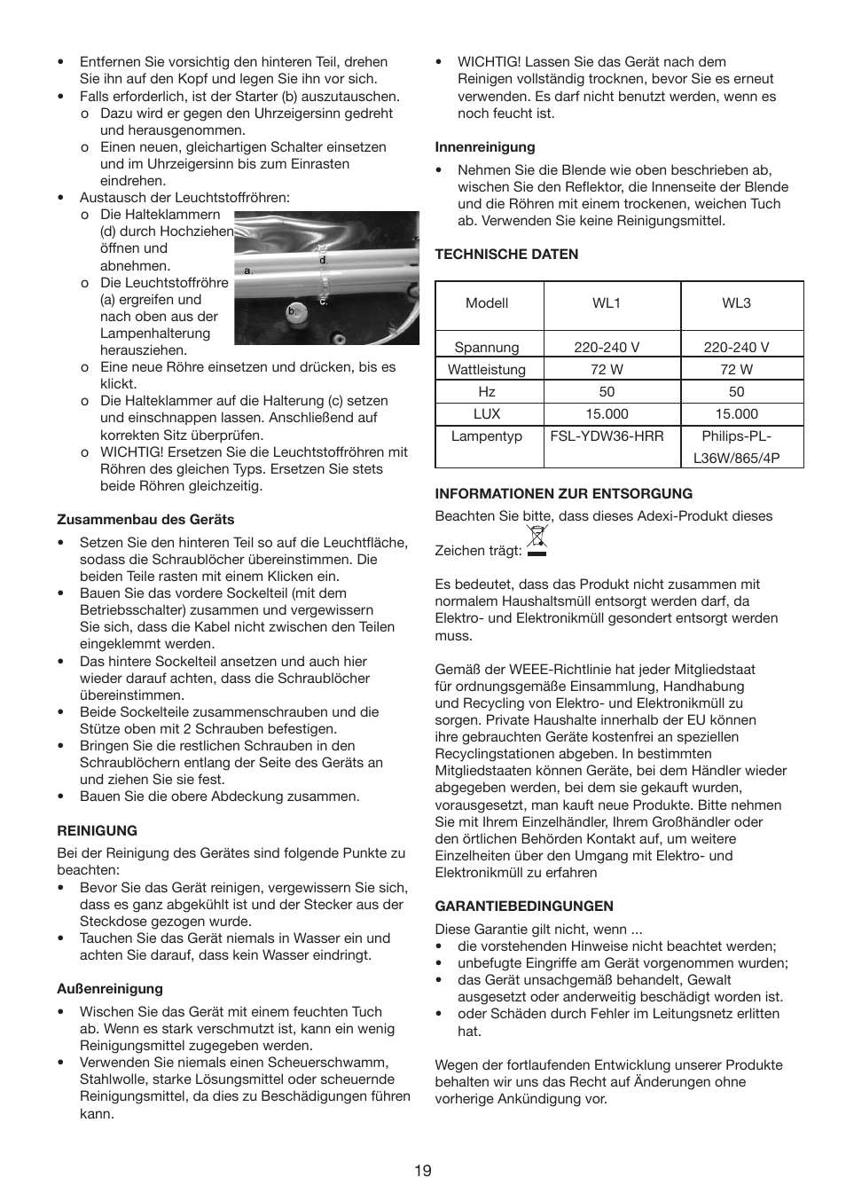 Melissa 637-005 User Manual | Page 19 / 25