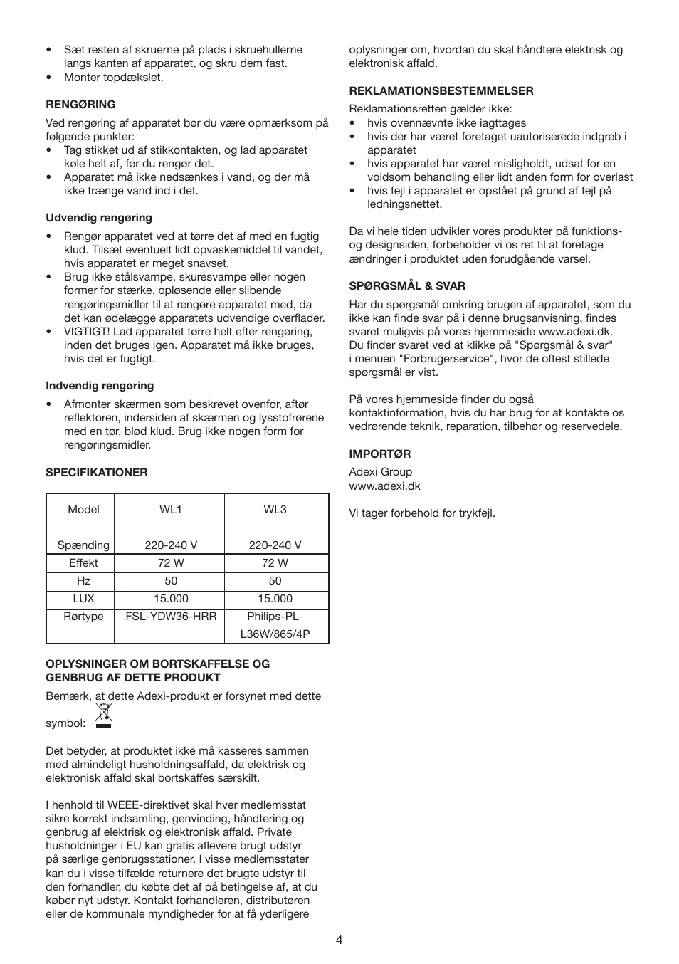 Melissa 637-005 User Manual | Page 4 / 25
