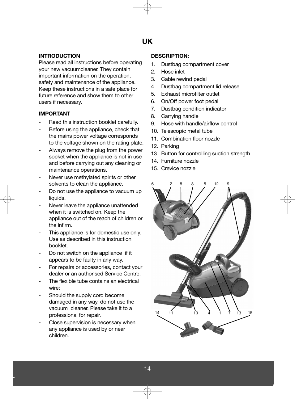 Melissa 640-063 User Manual | Page 14 / 30