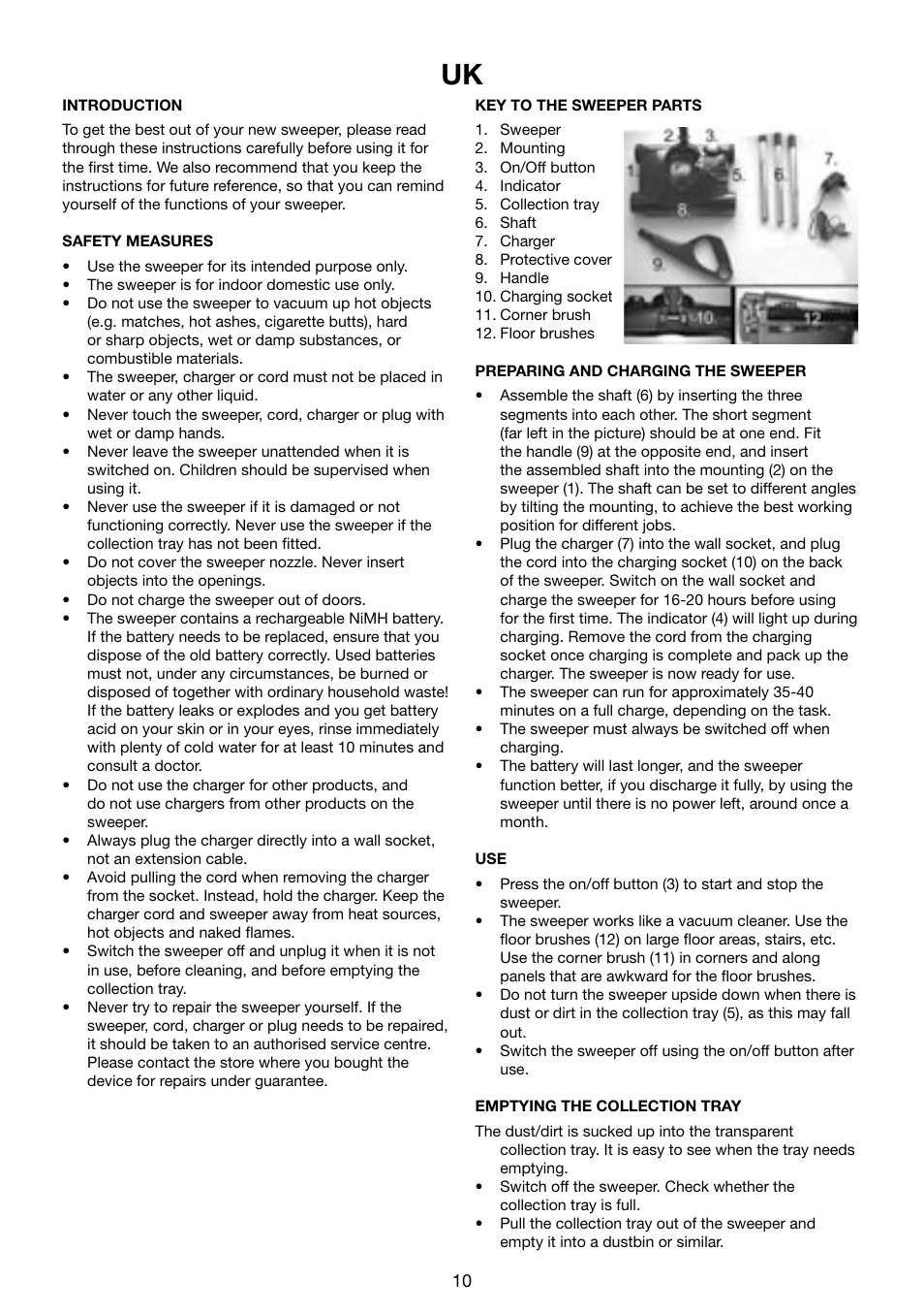 Melissa 240-100 User Manual | Page 10 / 17