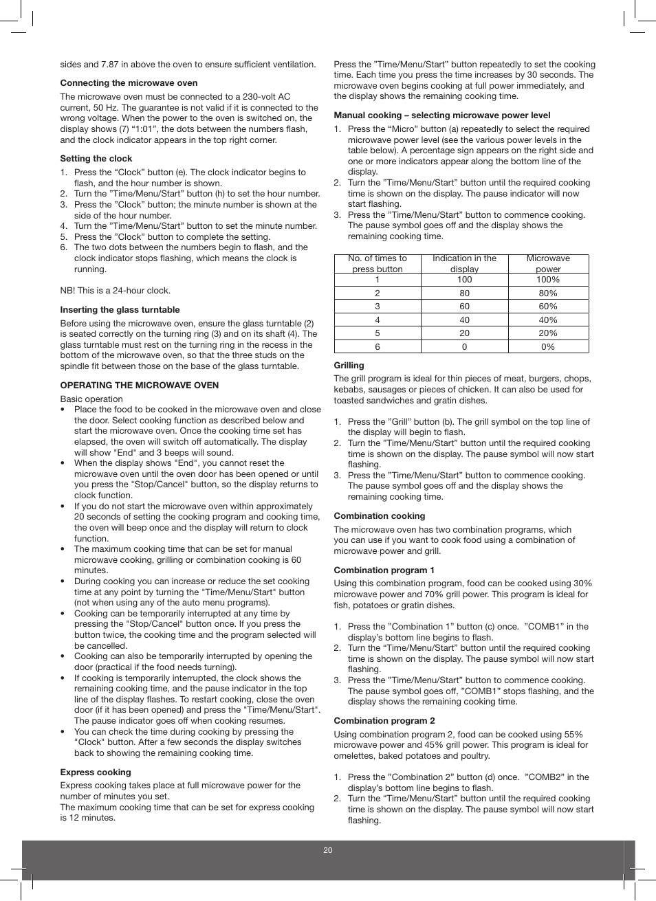 Melissa 753-095 User Manual | Page 20 / 34