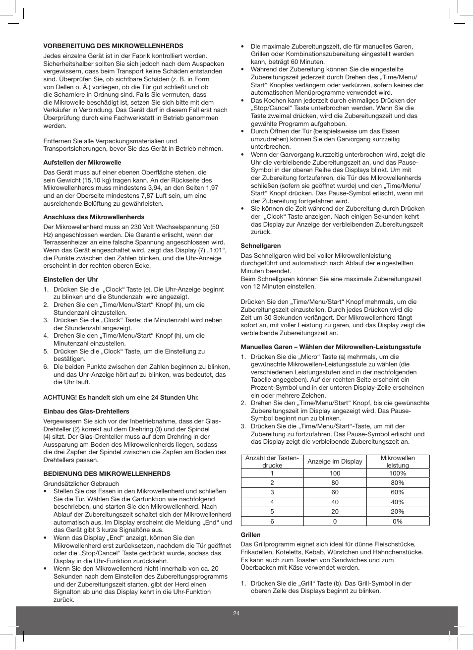 Melissa 753-095 User Manual | Page 24 / 34