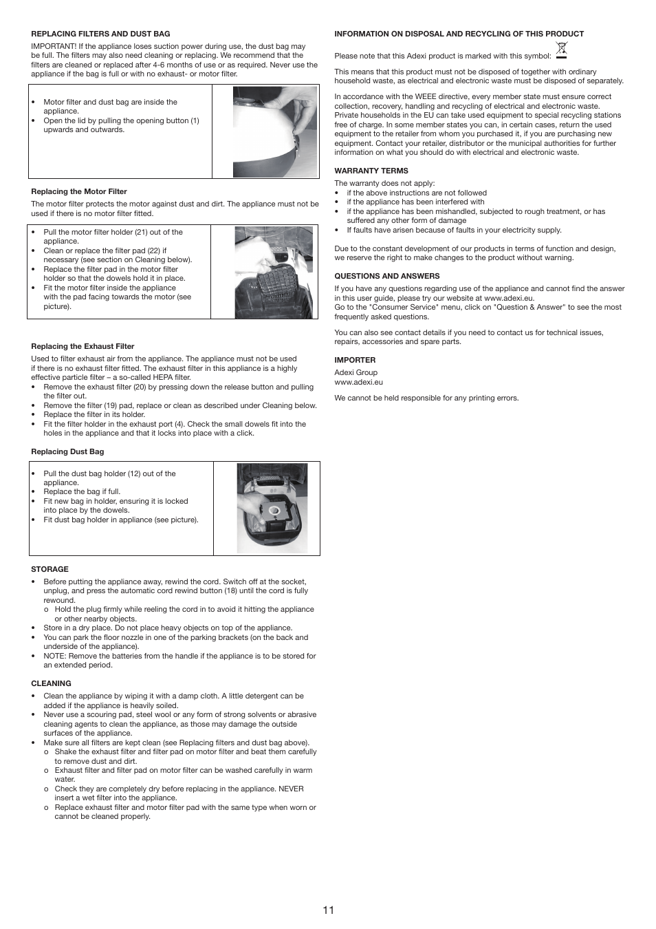Melissa 240-017 User Manual | Page 11 / 16