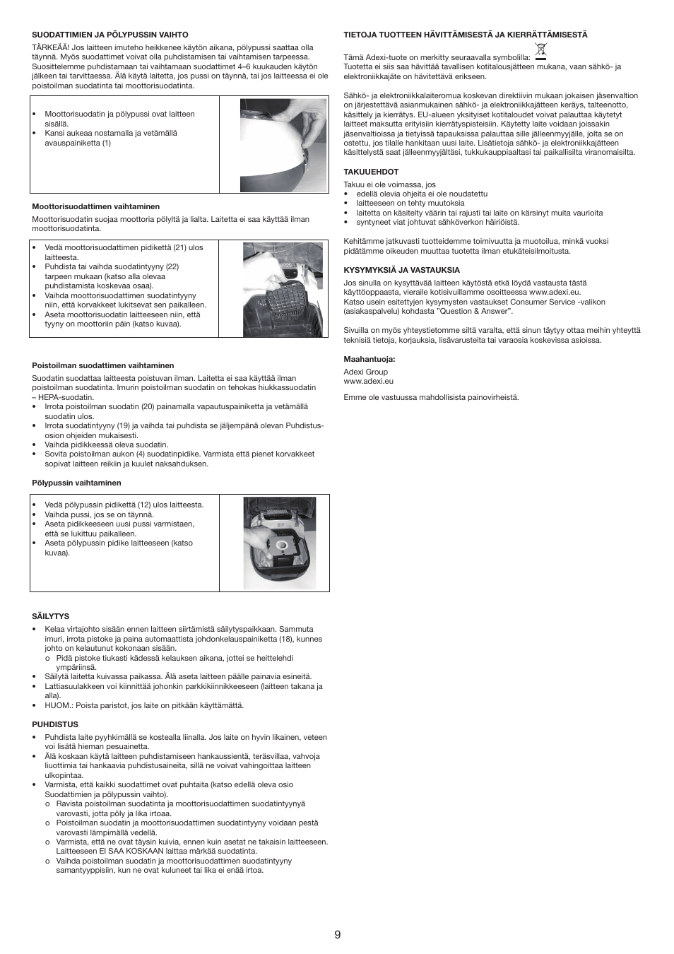 Melissa 240-017 User Manual | Page 9 / 16