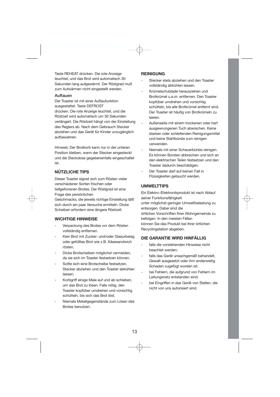 Melissa Steel Series 243-003 User Manual | Page 13 / 21