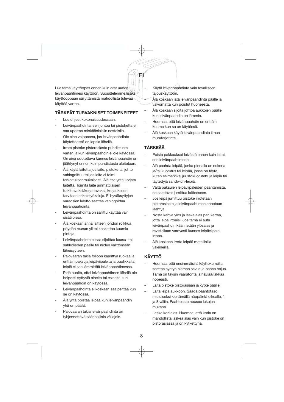 Melissa Steel Series 243-003 User Manual | Page 8 / 21