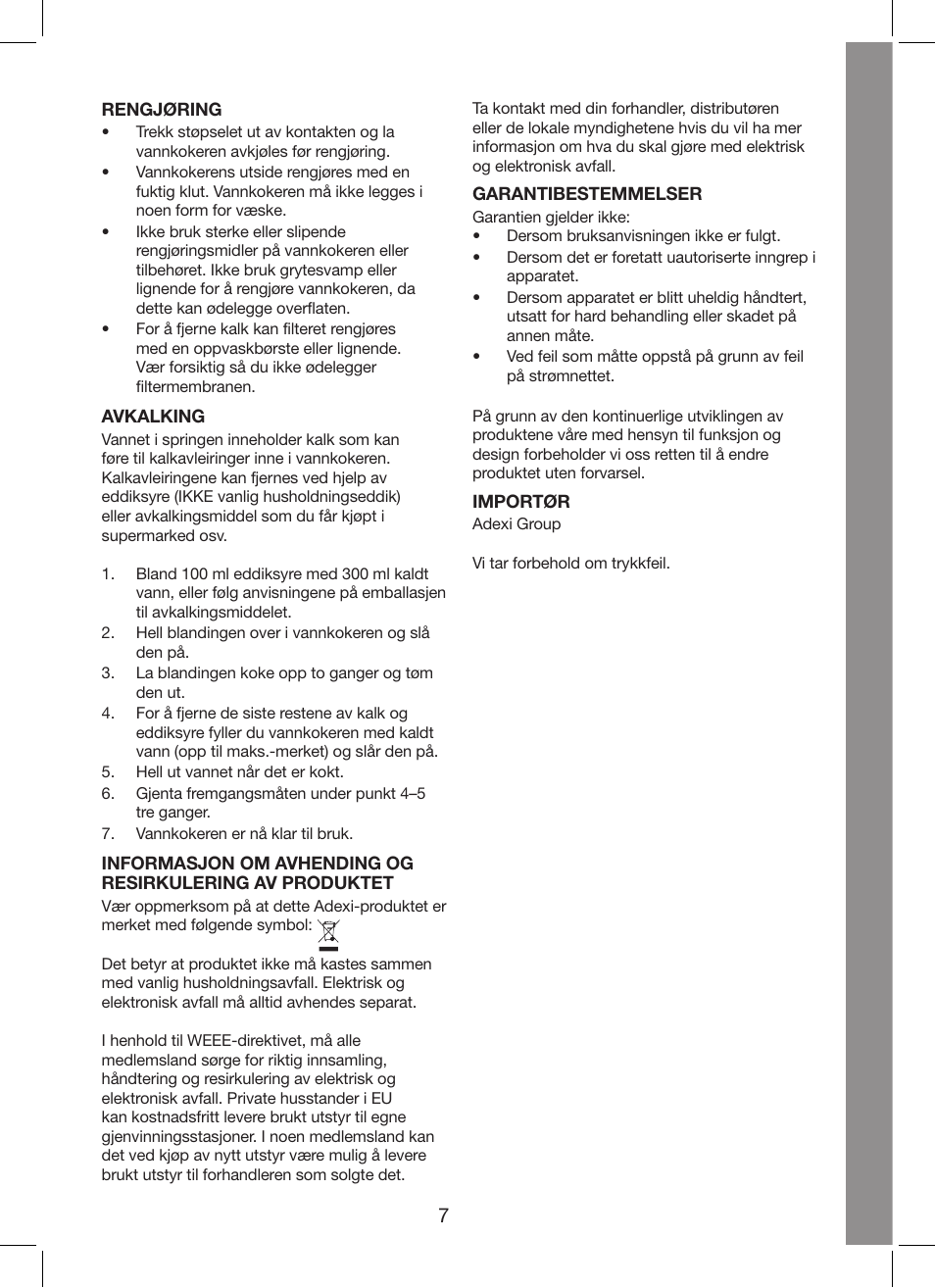 Melissa 245-066 User Manual | Page 7 / 19