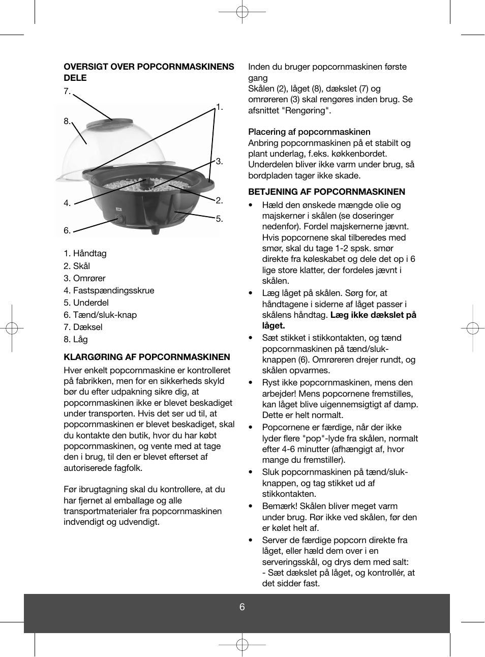 Melissa 643-041 User Manual | Page 6 / 29