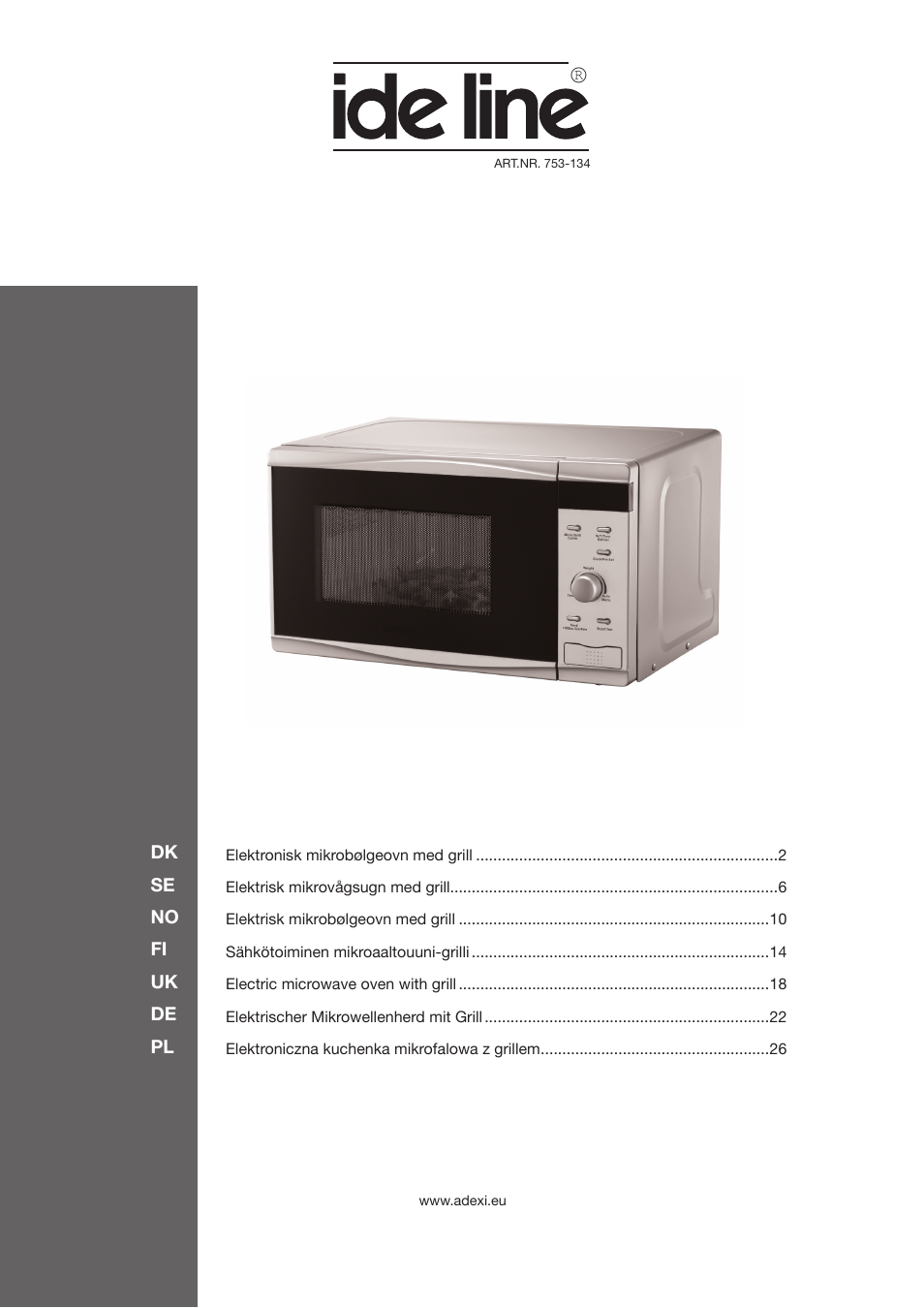 Melissa 753-134 User Manual | 30 pages