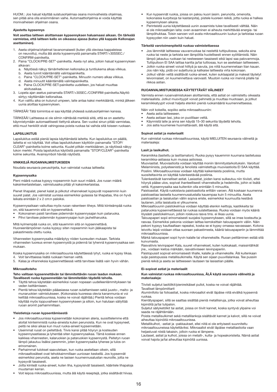 Melissa 753-134 User Manual | Page 16 / 30