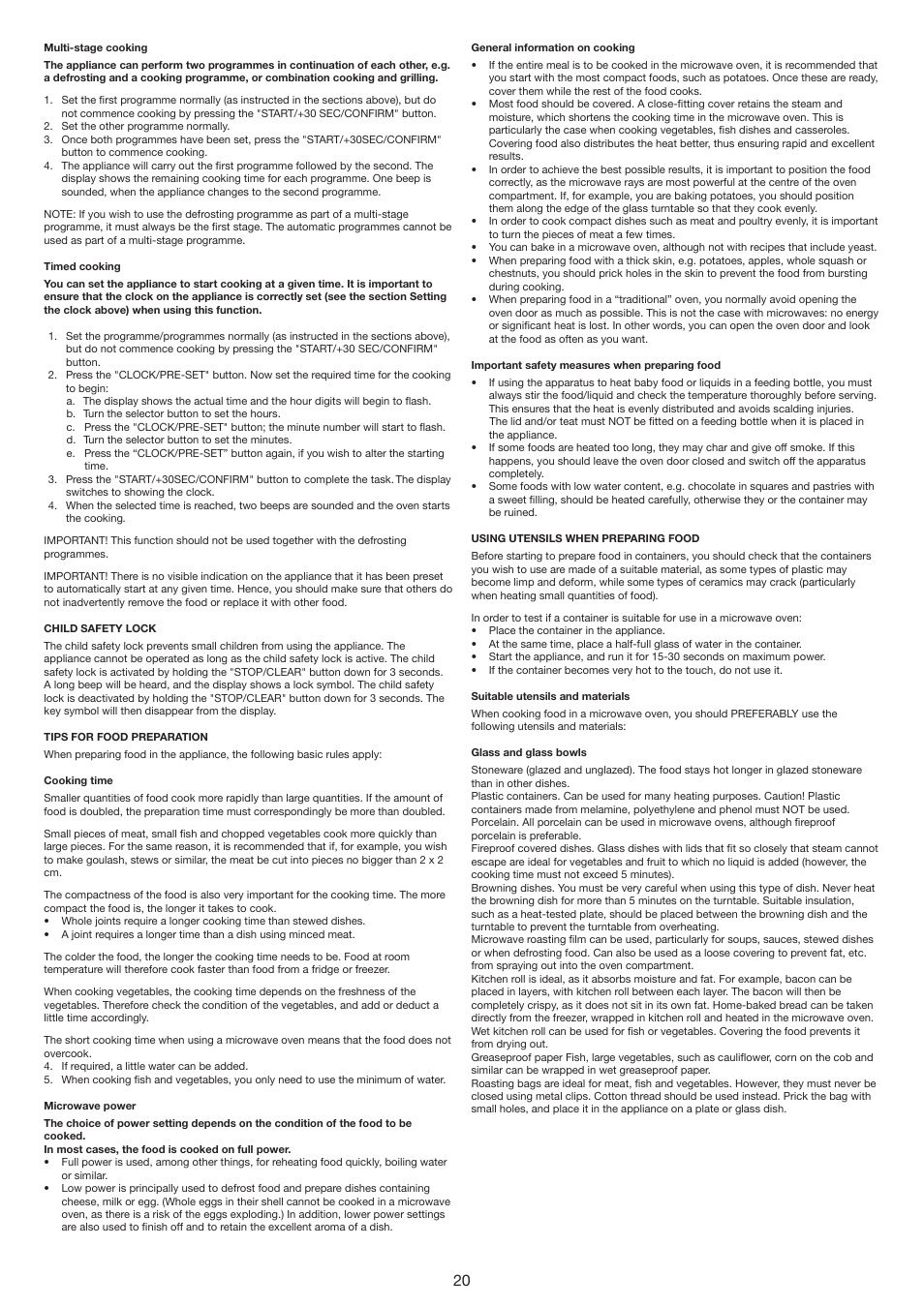 Melissa 753-134 User Manual | Page 20 / 30