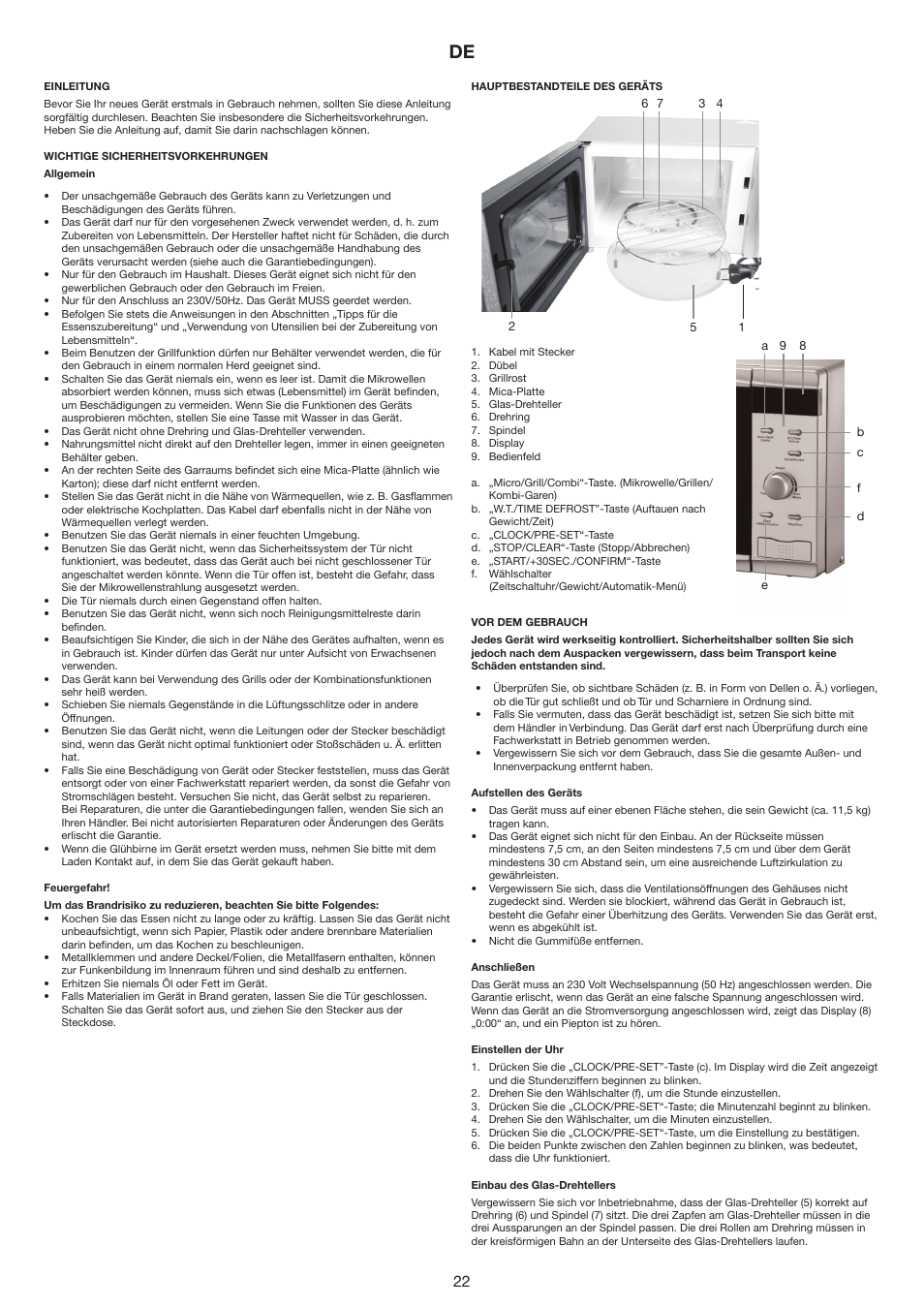Melissa 753-134 User Manual | Page 22 / 30