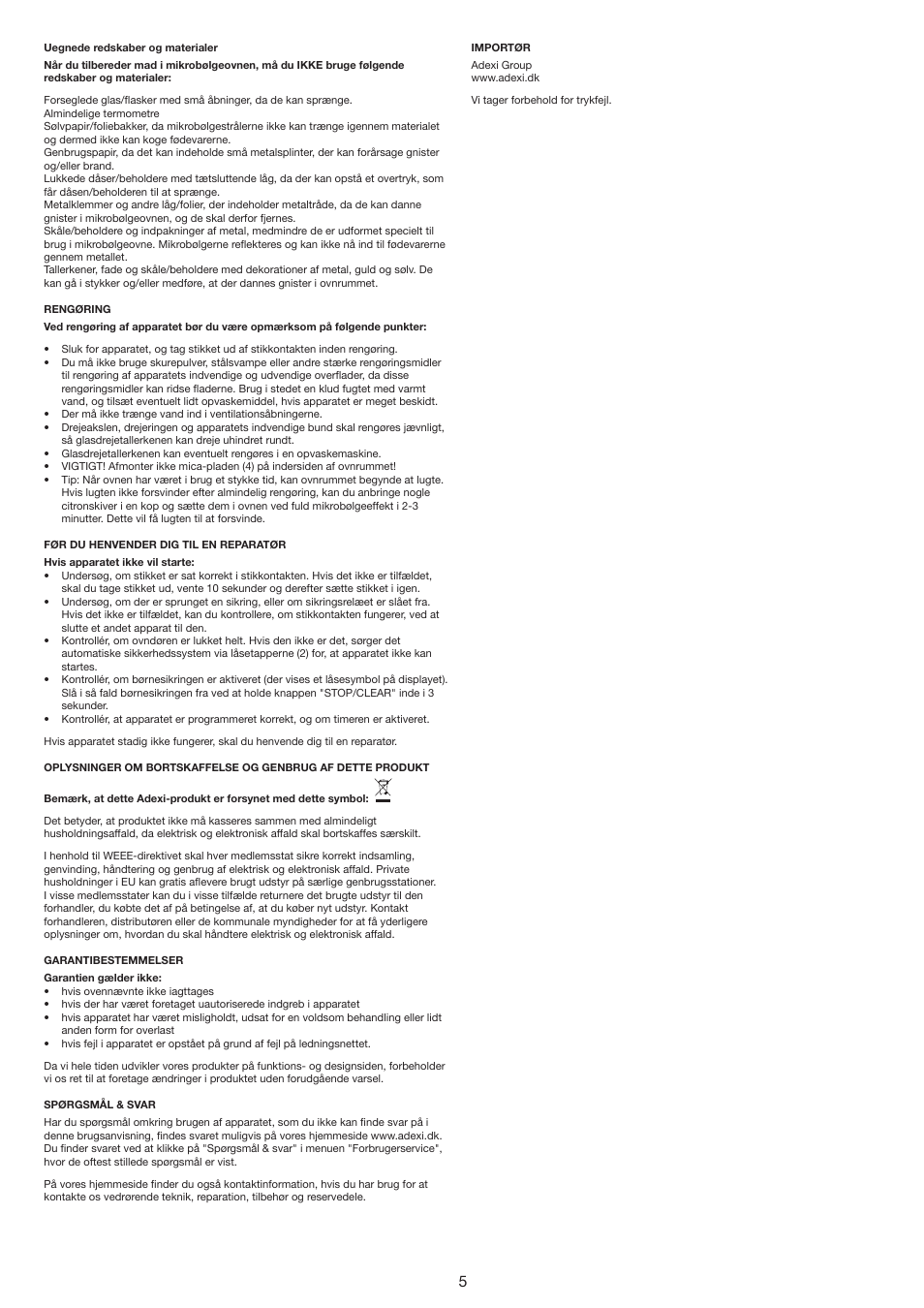 Melissa 753-134 User Manual | Page 5 / 30