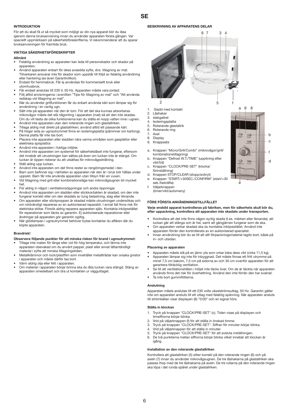 Melissa 753-134 User Manual | Page 6 / 30