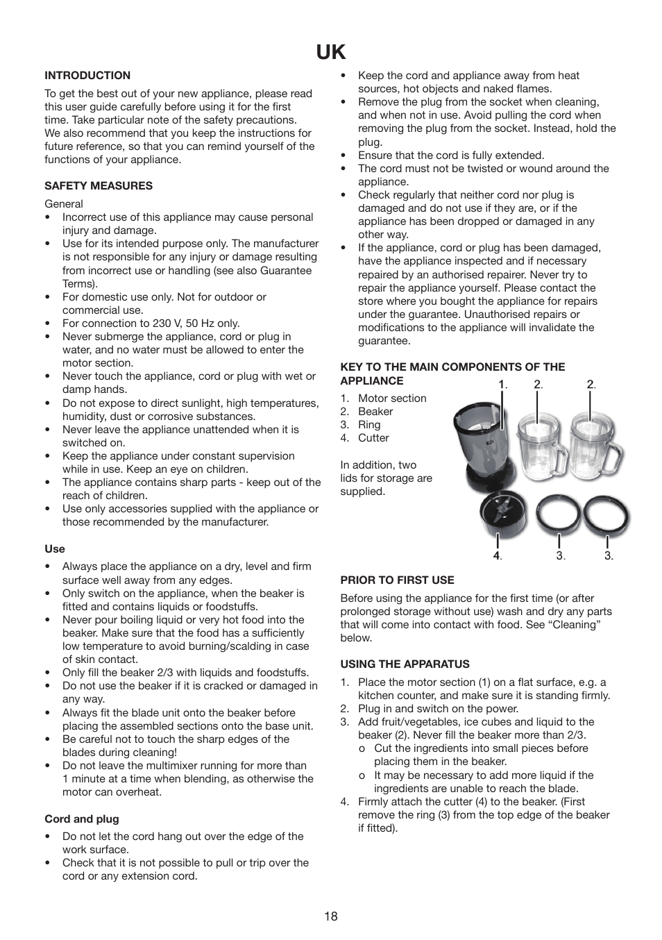 Melissa 646-80 User Manual | Page 18 / 30