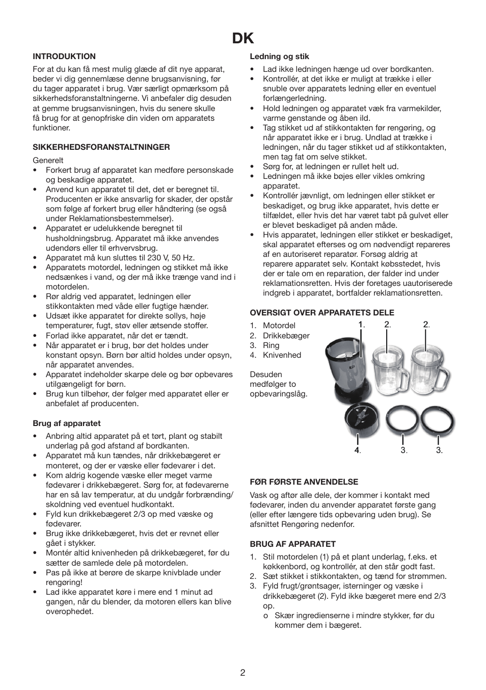 Melissa 646-80 User Manual | Page 2 / 30