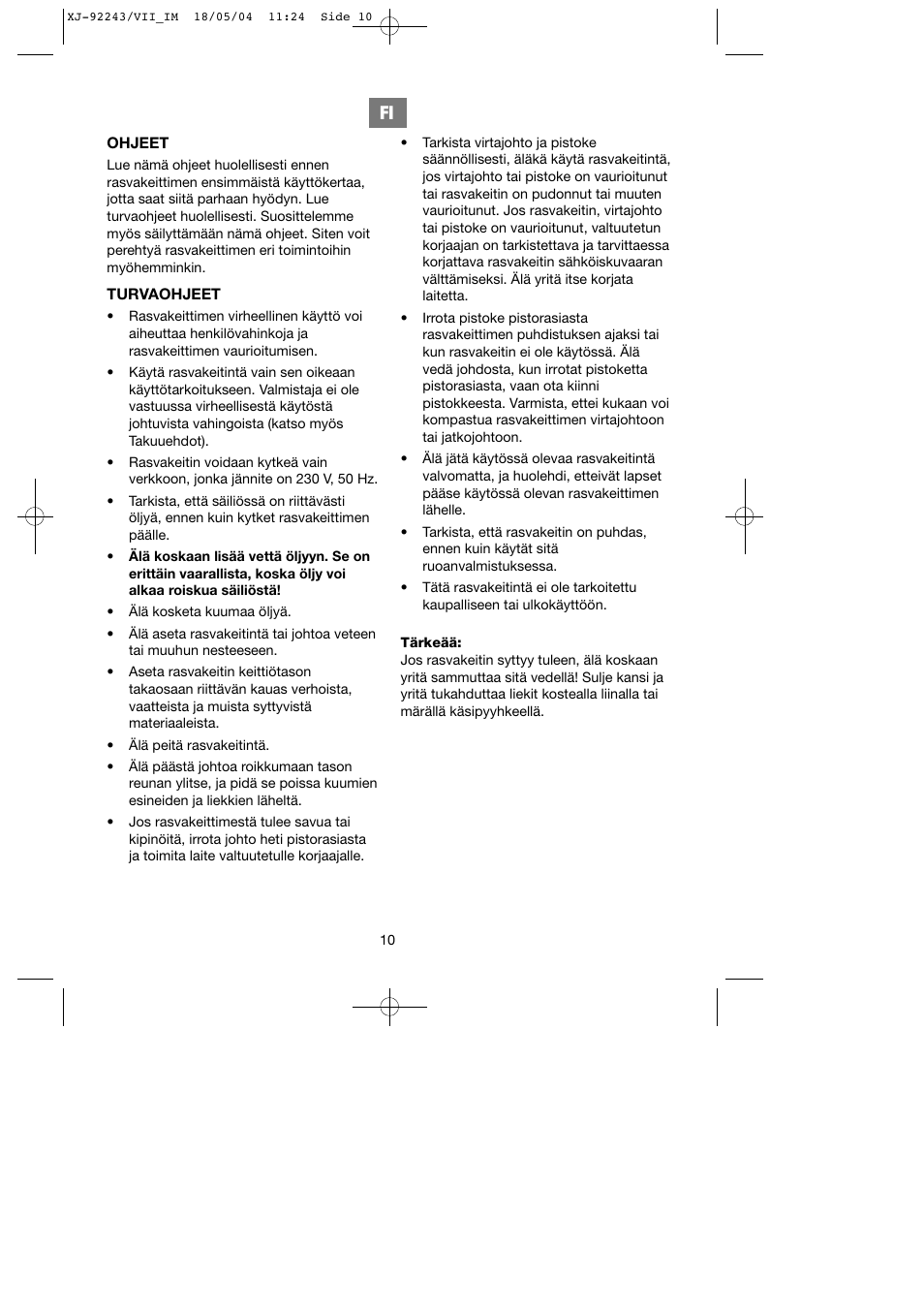 Melissa idel line 743-193 User Manual | Page 10 / 25