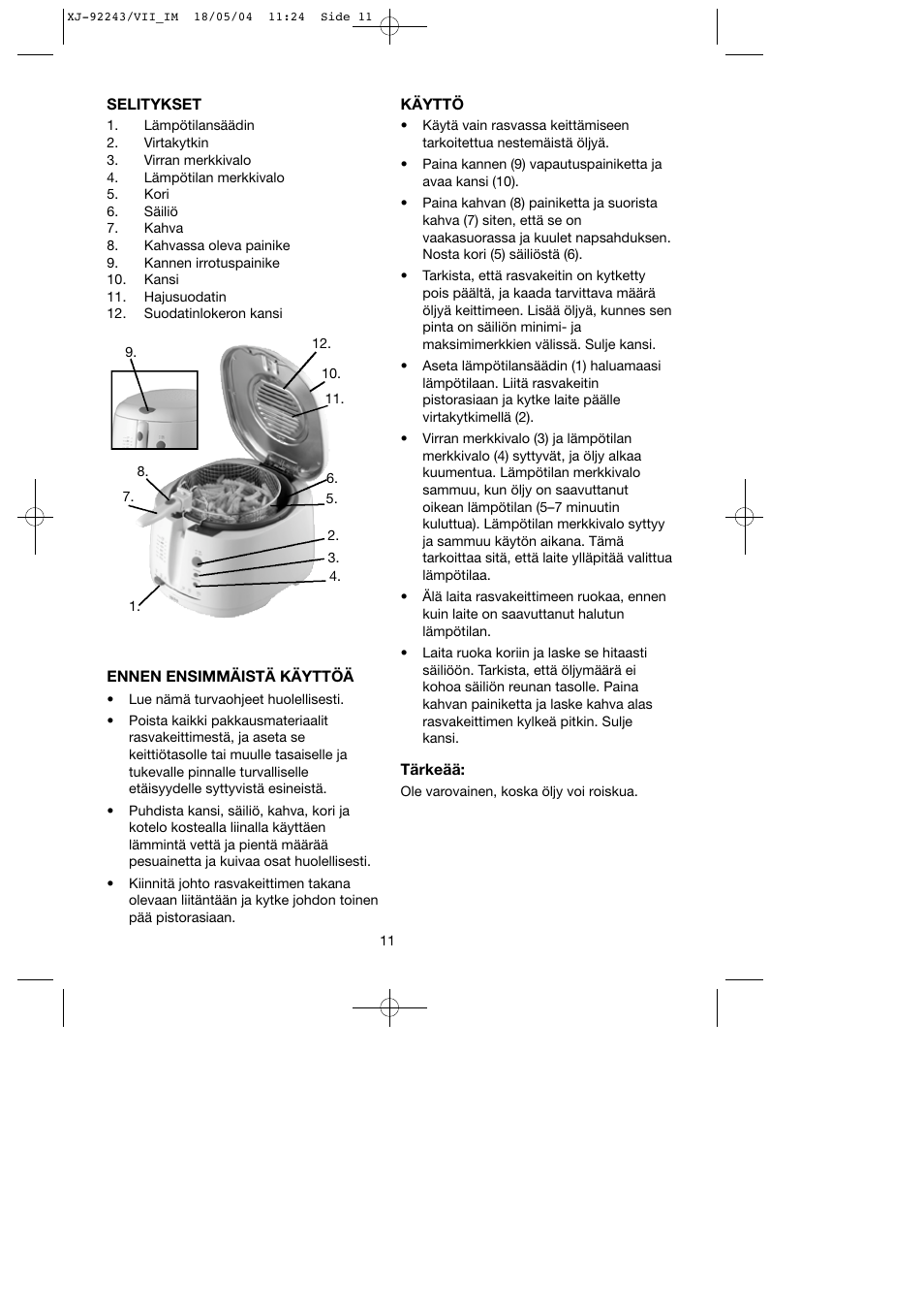 Melissa idel line 743-193 User Manual | Page 11 / 25