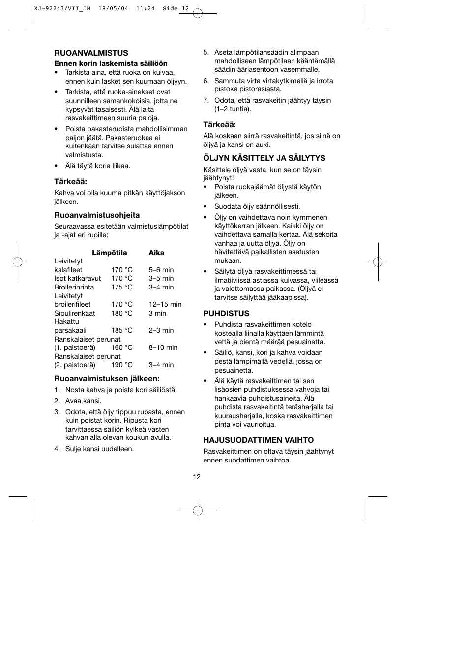Melissa idel line 743-193 User Manual | Page 12 / 25