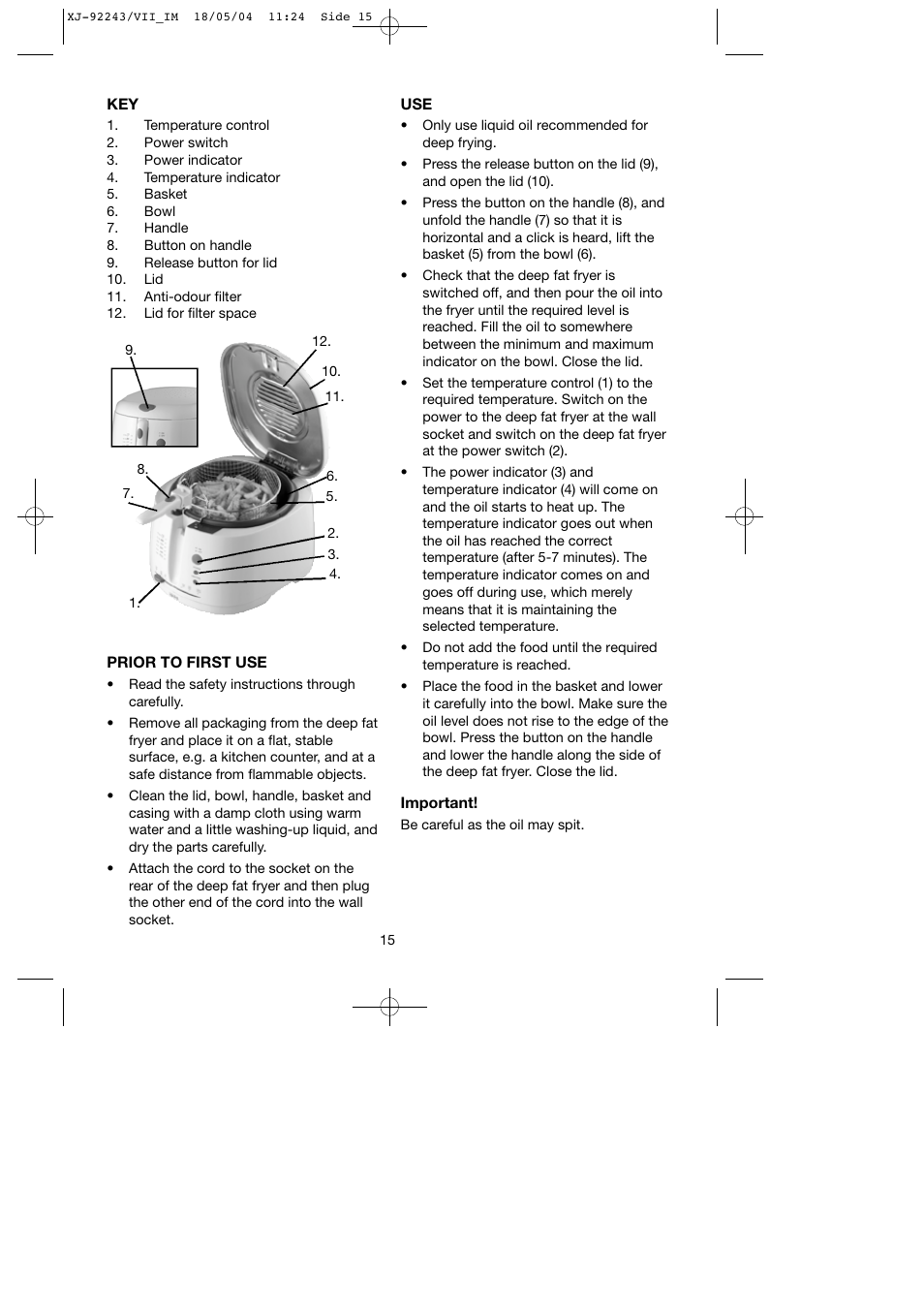 Melissa idel line 743-193 User Manual | Page 15 / 25