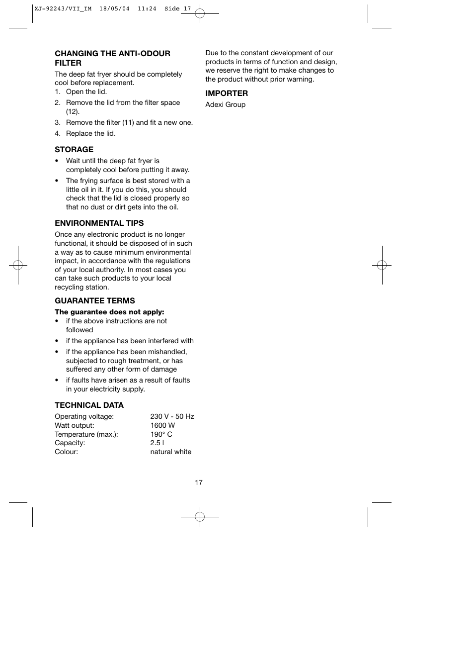 Melissa idel line 743-193 User Manual | Page 17 / 25