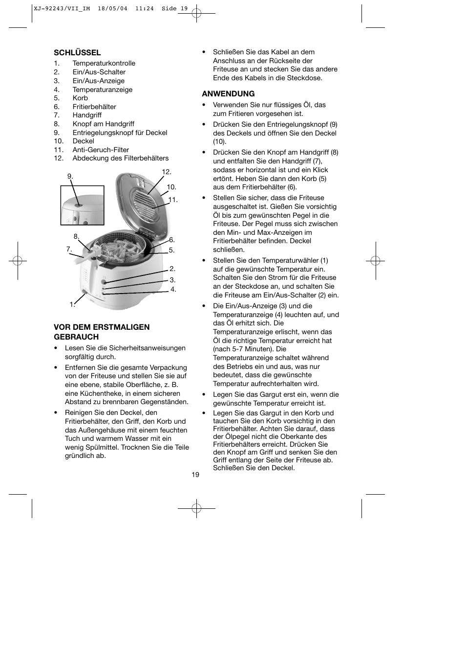 Melissa idel line 743-193 User Manual | Page 19 / 25