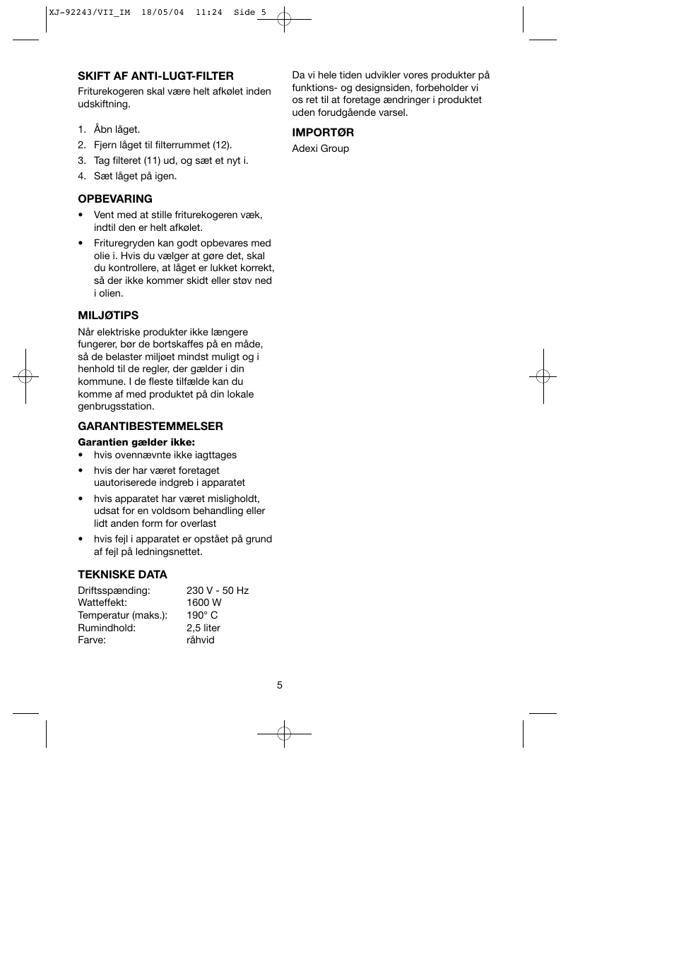 Melissa idel line 743-193 User Manual | Page 5 / 25