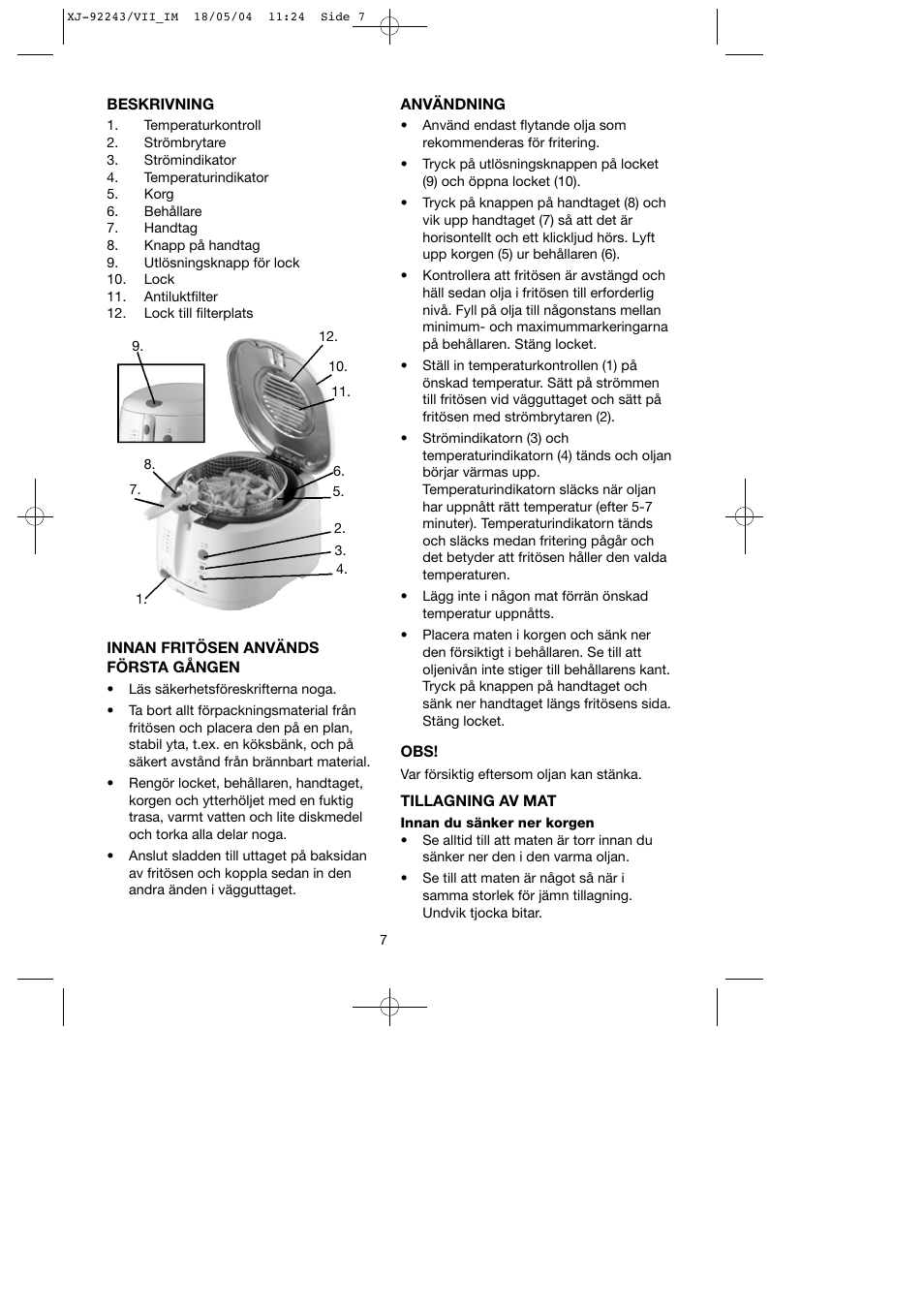 Melissa idel line 743-193 User Manual | Page 7 / 25