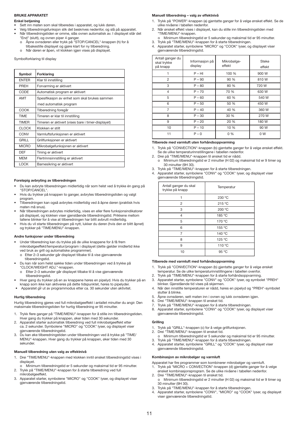 Melissa 653104 User Manual | Page 11 / 33