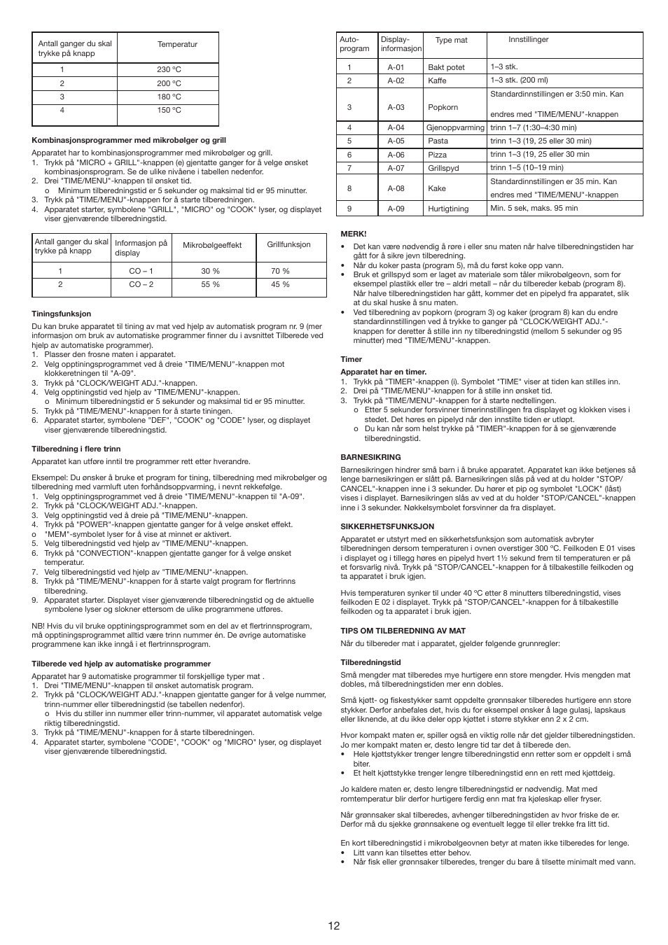 Melissa 653104 User Manual | Page 12 / 33