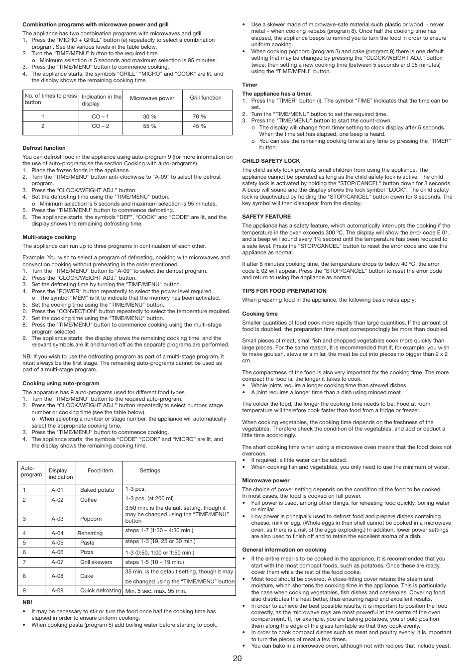 Melissa 653104 User Manual | Page 20 / 33