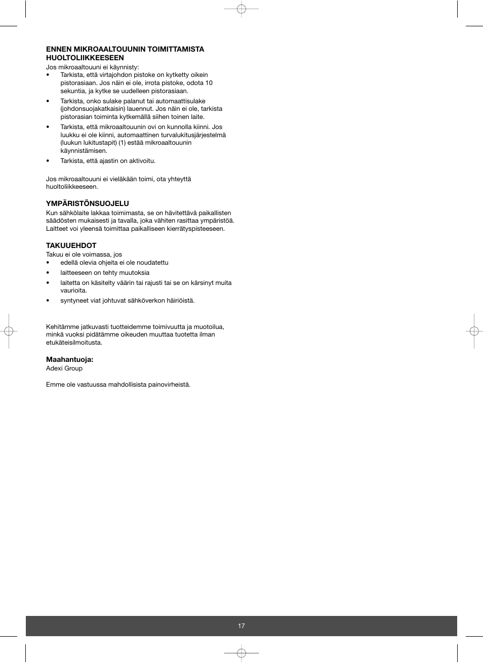 Melissa 653-071 User Manual | Page 17 / 34