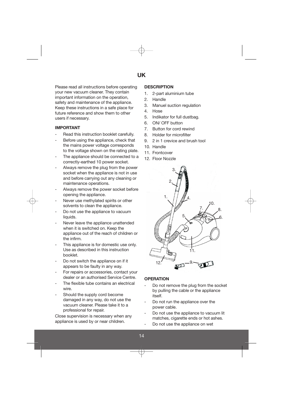 Melissa 640-037 User Manual | Page 14 / 27