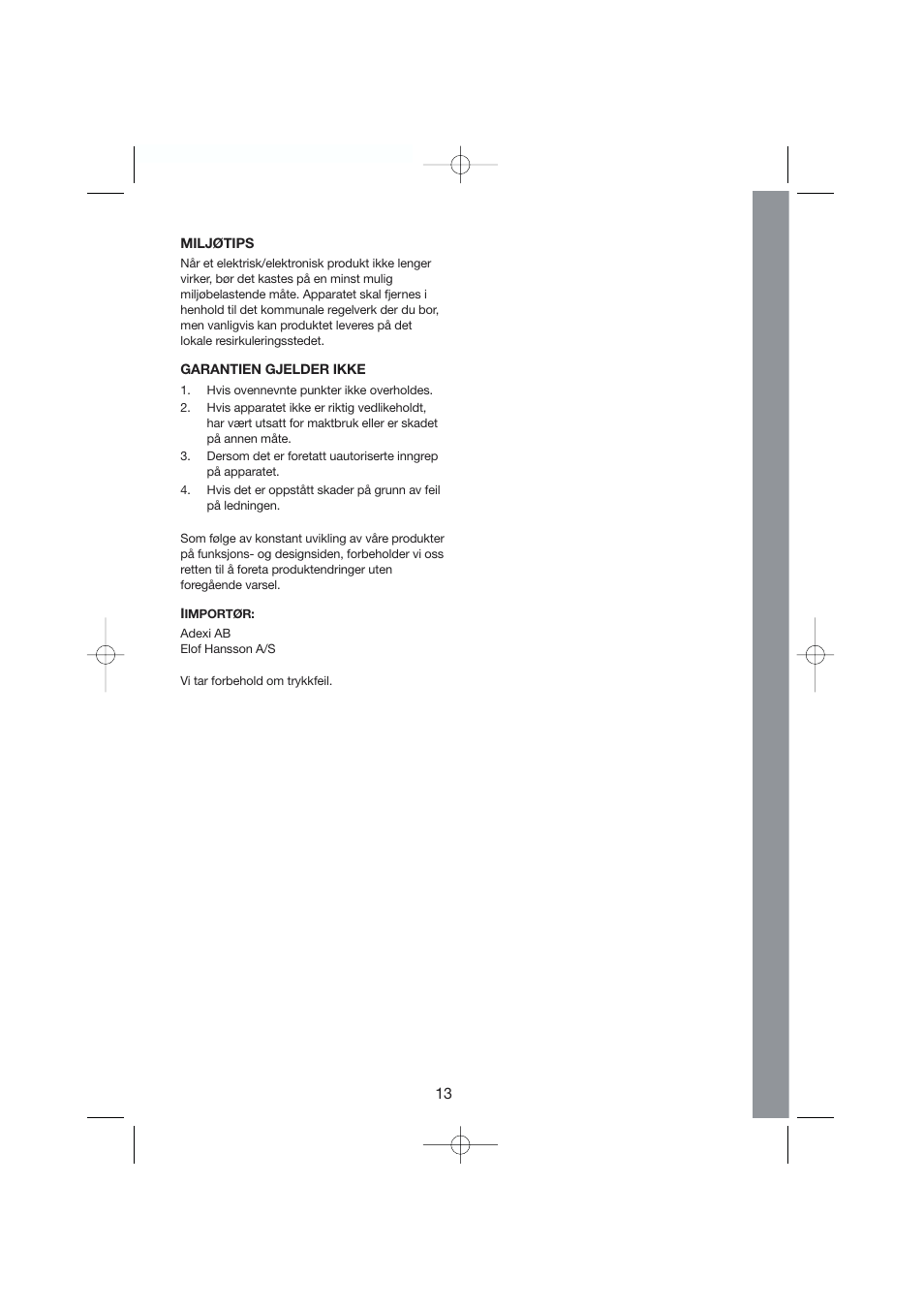 Melissa Espresso/Cappucino 245-007 User Manual | Page 13 / 33