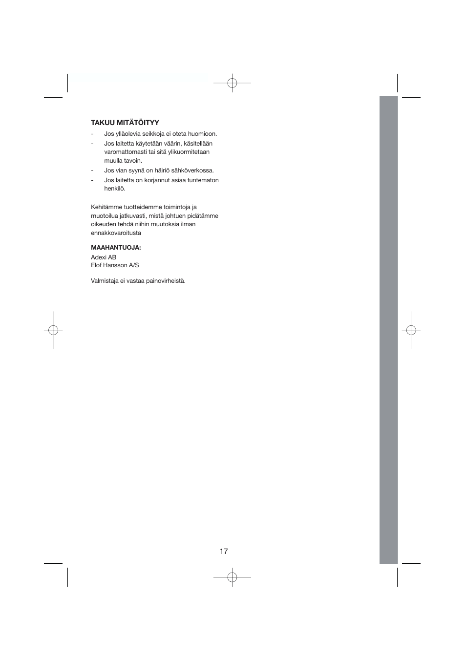 Melissa Espresso/Cappucino 245-007 User Manual | Page 17 / 33