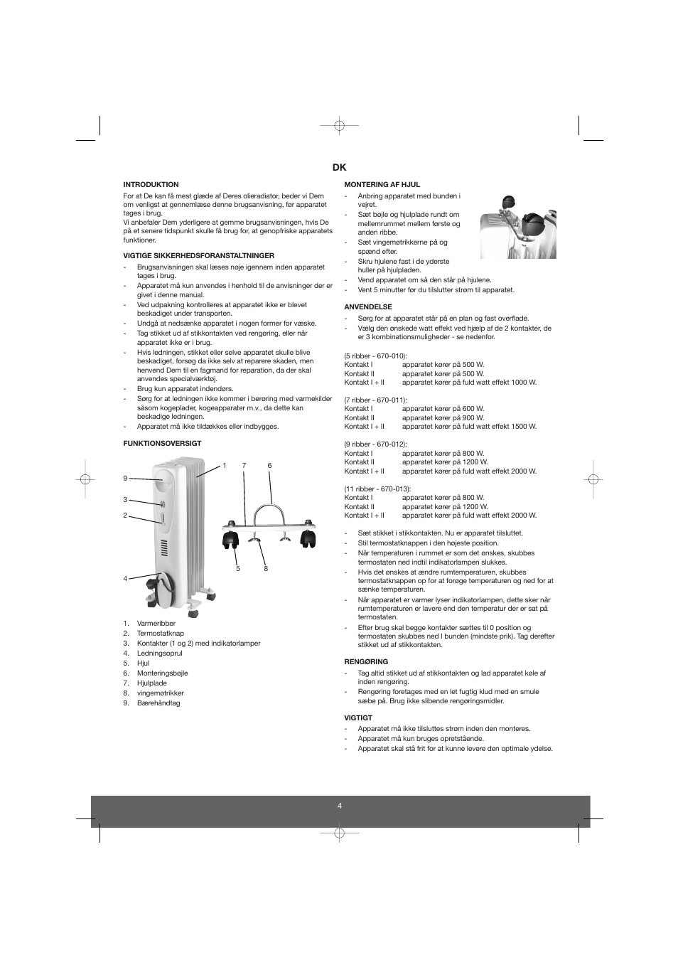 Melissa 670-011 User Manual | Page 4 / 18