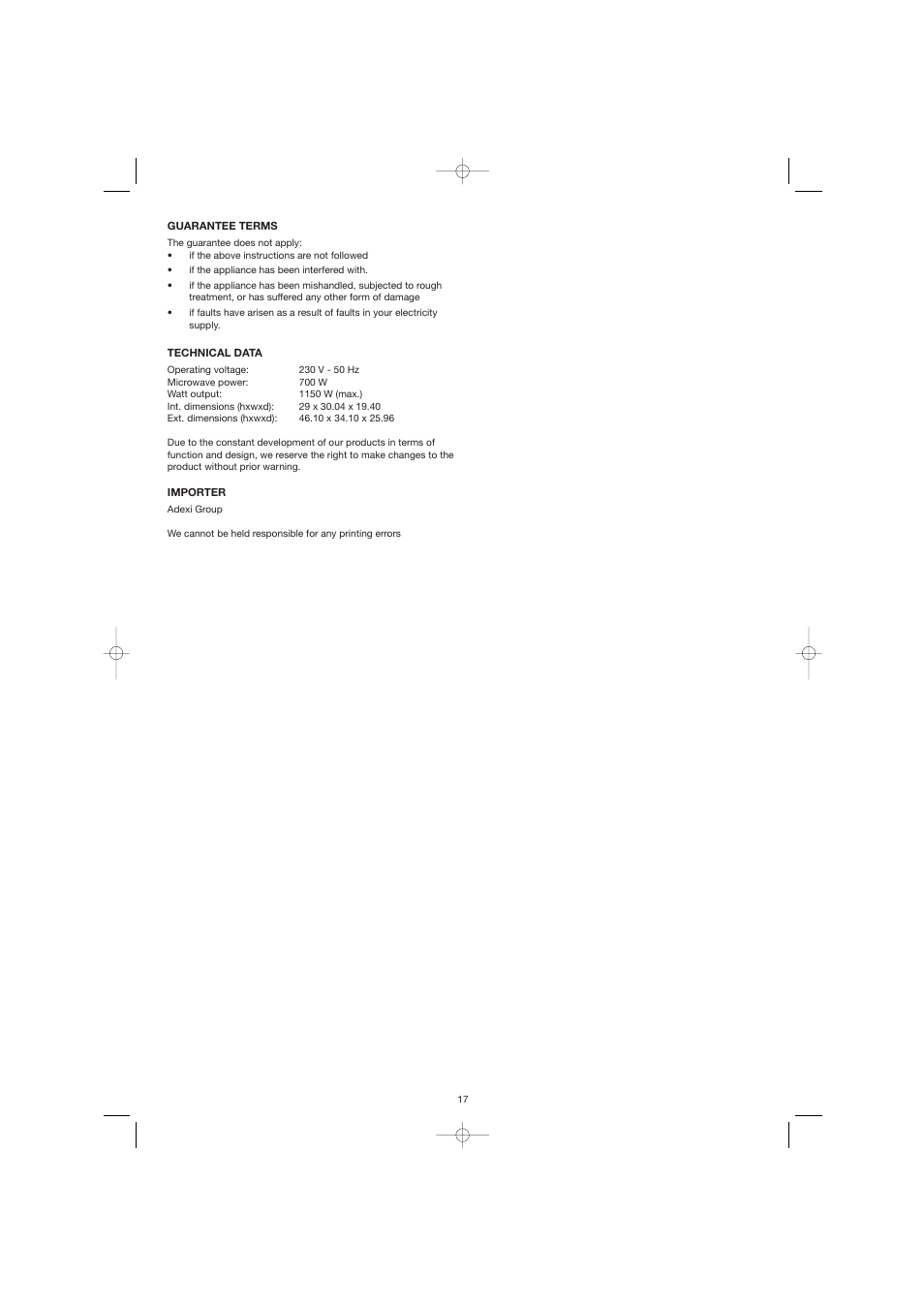 Melissa ide line 753-076 User Manual | Page 17 / 25
