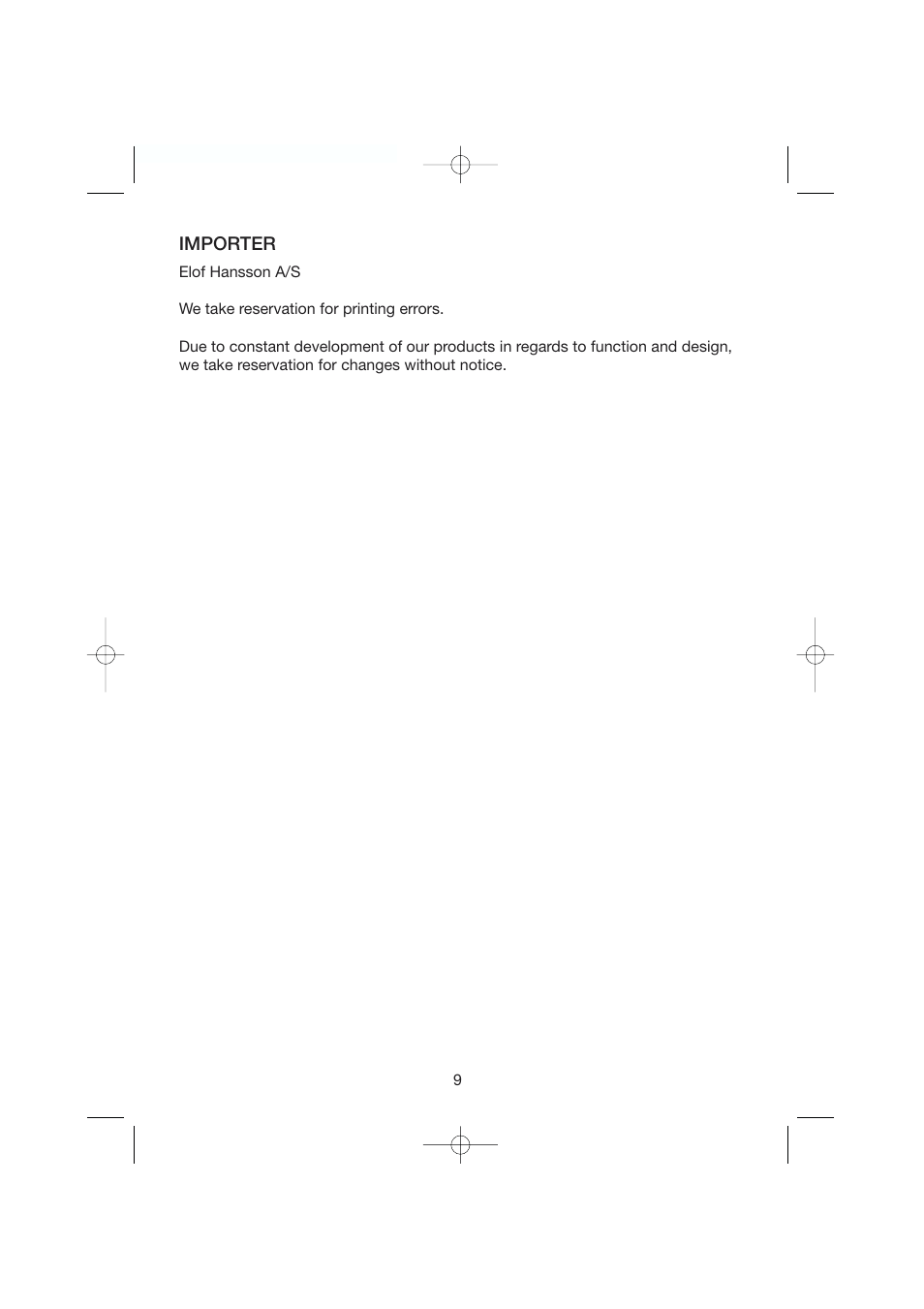 Melissa KW 14 User Manual | Page 9 / 9