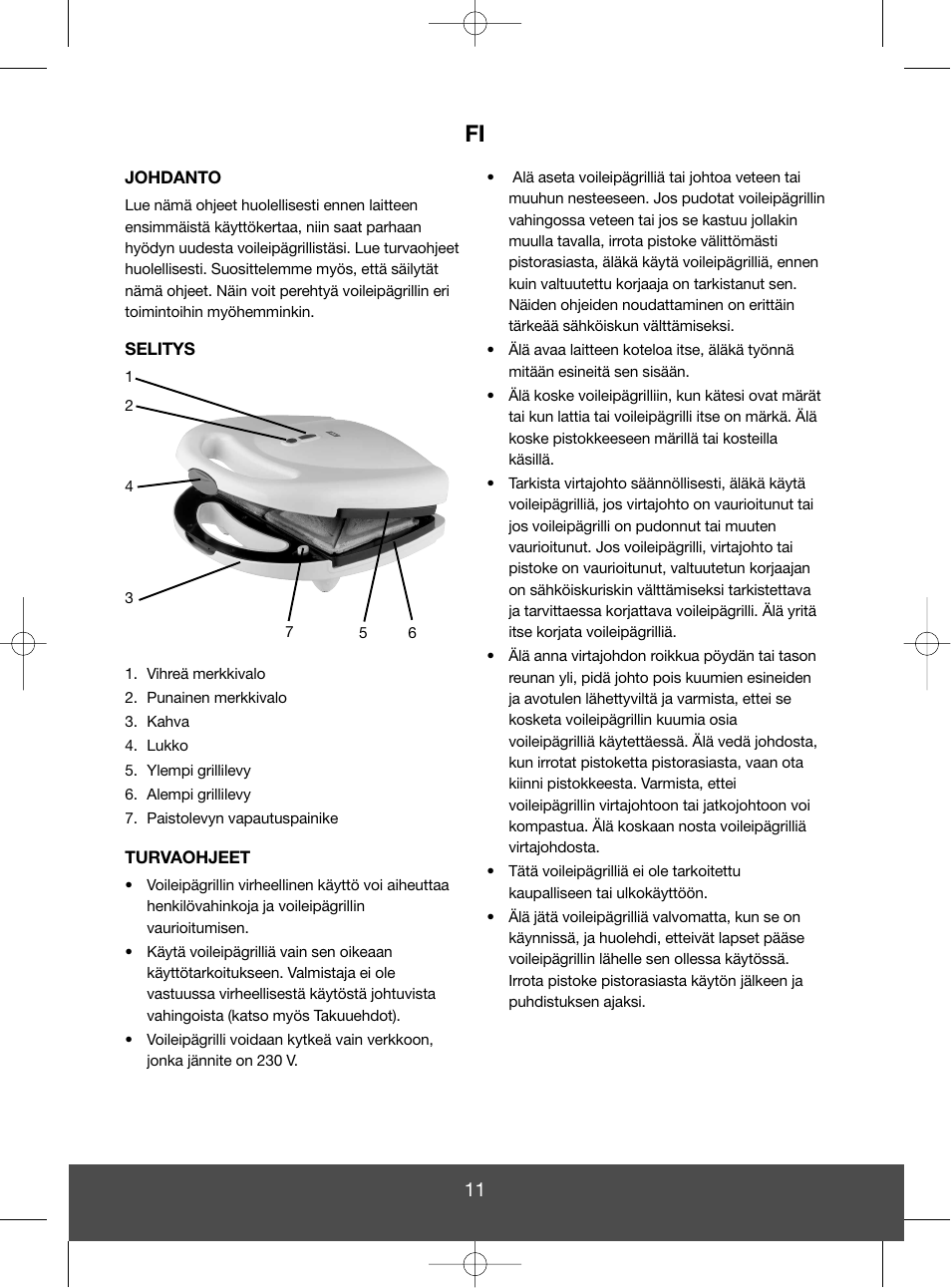 Melissa 643-049 User Manual | Page 11 / 26