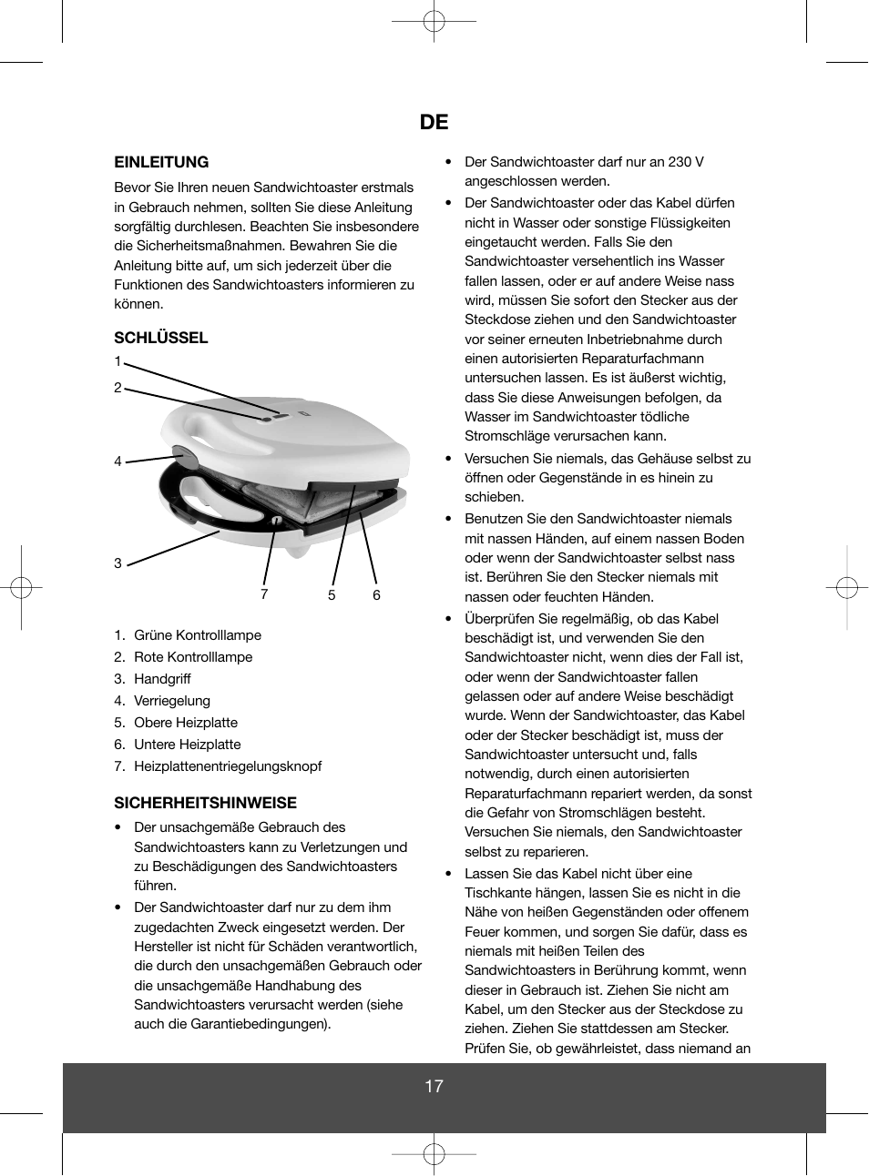 Melissa 643-049 User Manual | Page 17 / 26