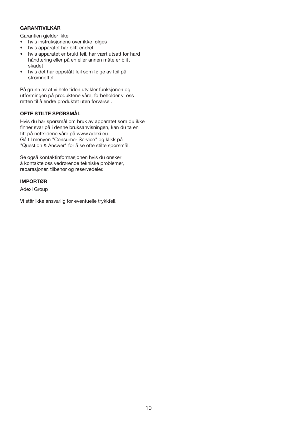 Melissa 646081 User Manual | Page 10 / 23