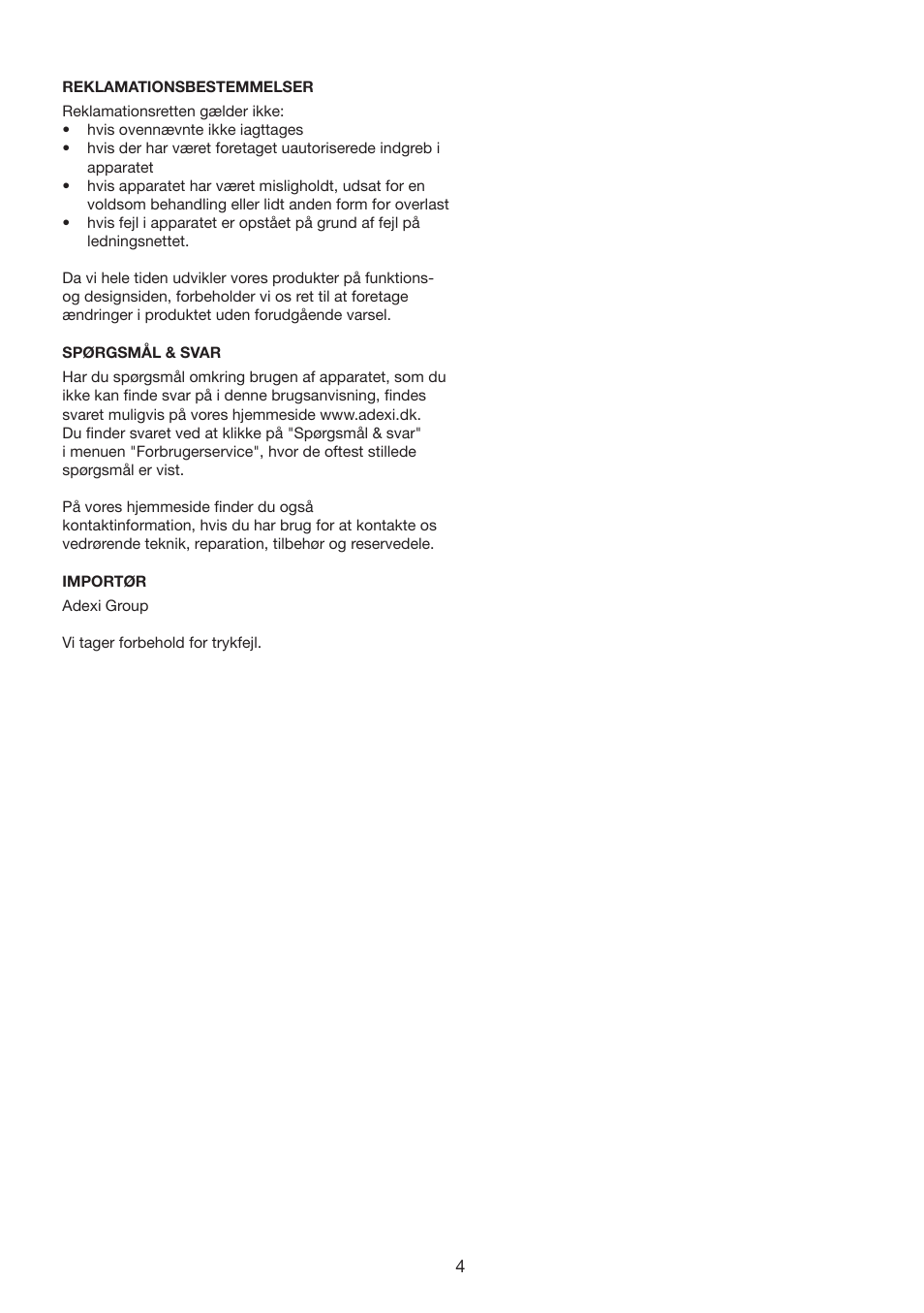 Melissa 646081 User Manual | Page 4 / 23