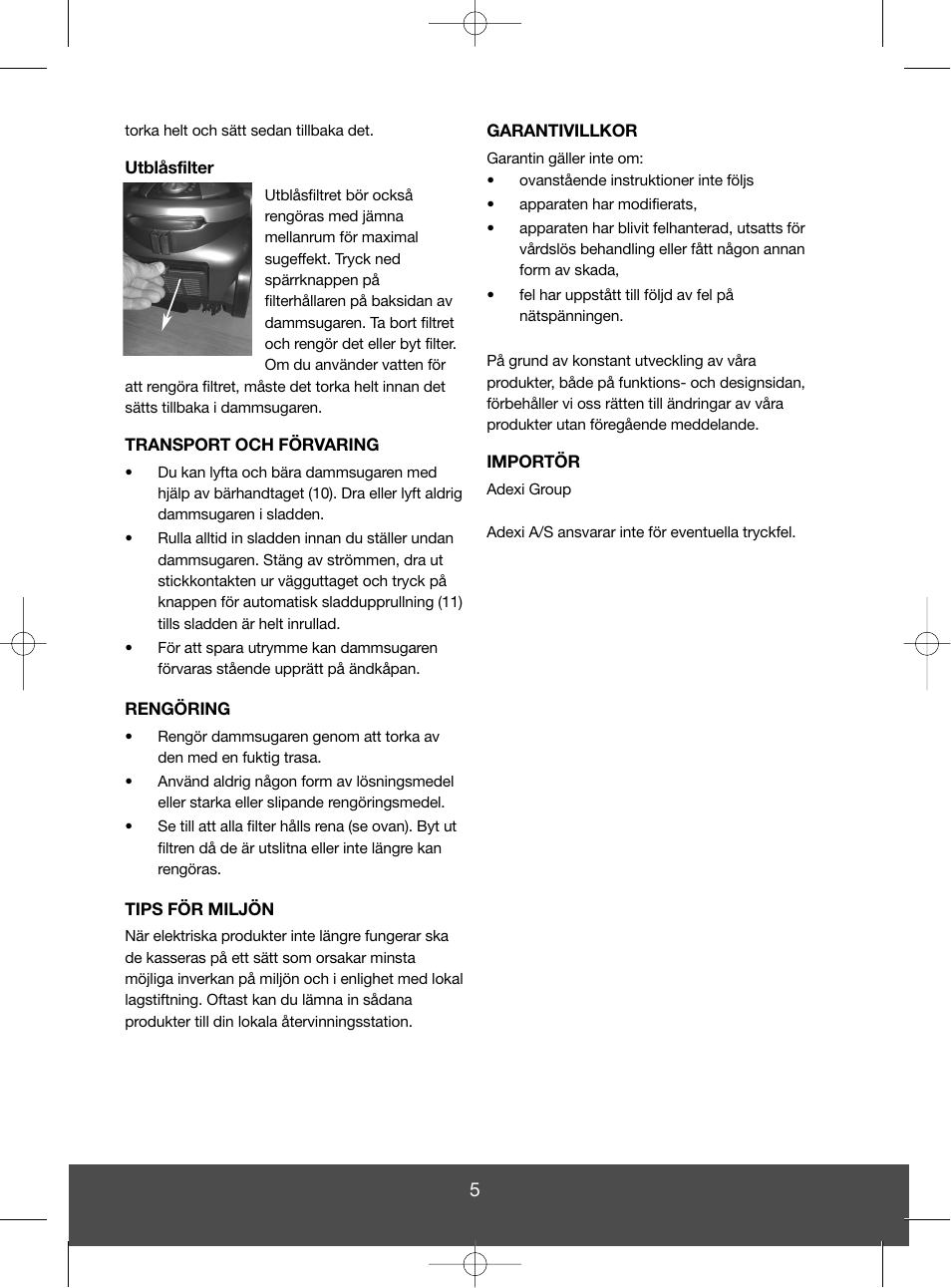 Melissa 640-046 User Manual | Page 5 / 34