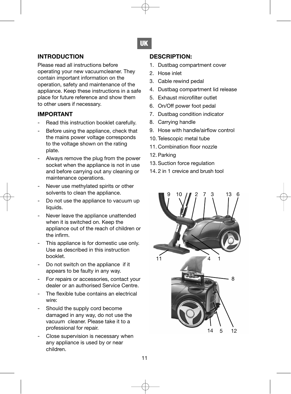 Melissa 740-107 User Manual | Page 11 / 22