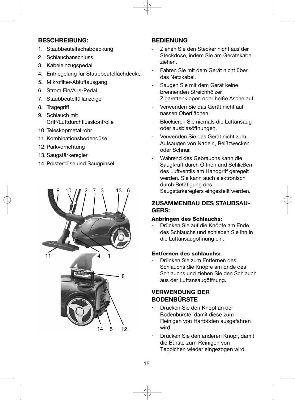 Melissa 740-107 User Manual | Page 15 / 22