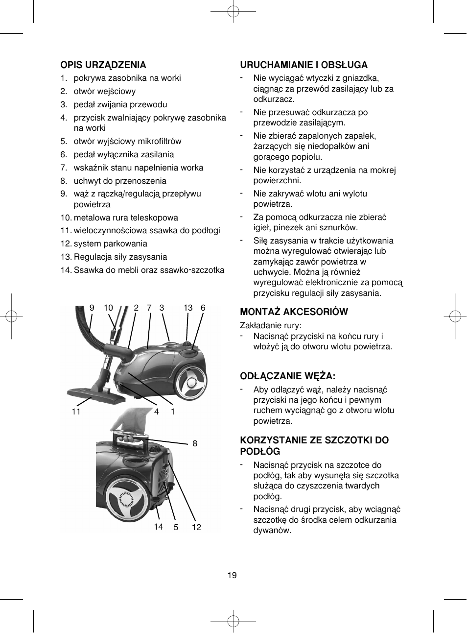 Melissa 740-107 User Manual | Page 19 / 22