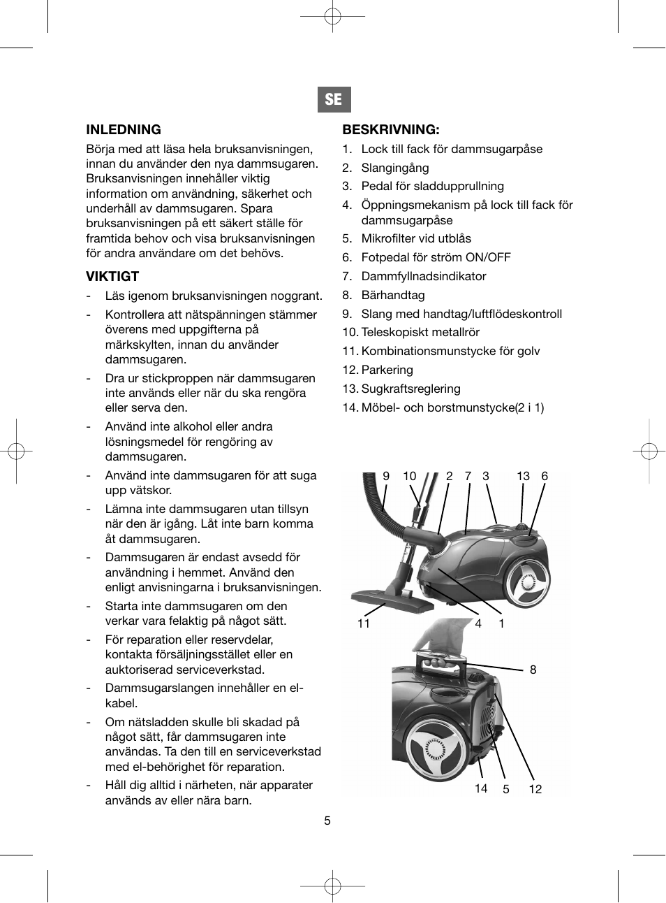 Melissa 740-107 User Manual | Page 5 / 22