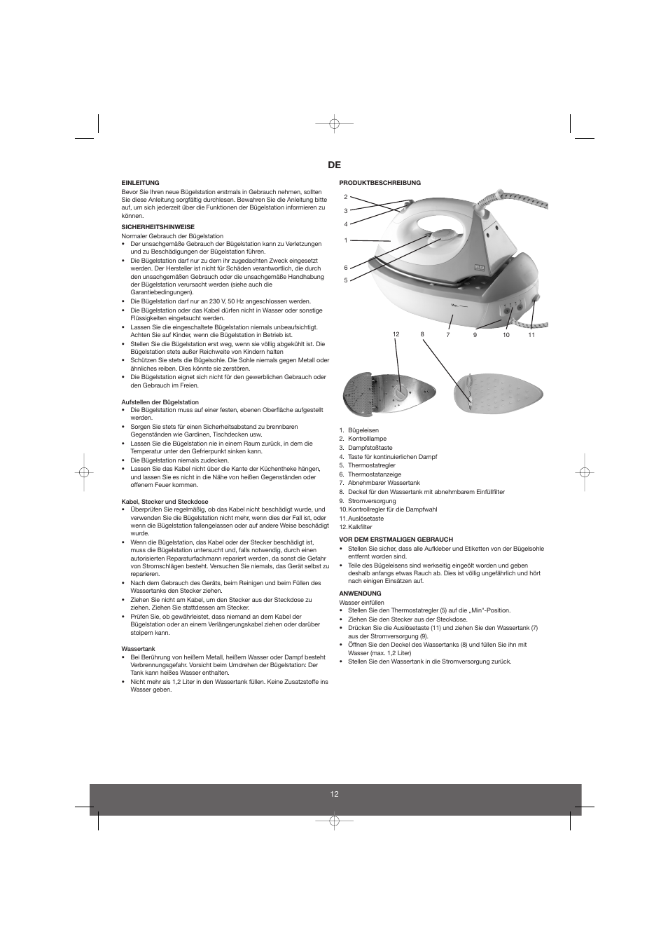 Melissa 641-046 User Manual | Page 12 / 18